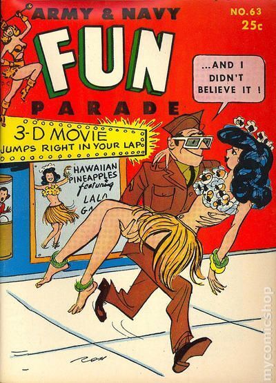 Fun Parade #63 FN/VF 7.0 1953 Stock Image