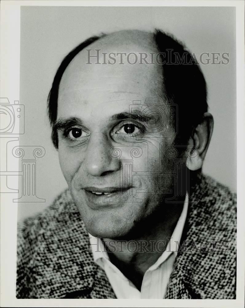 1986 Press Photo Actor Bruno Lawrence of New Zealand at Interview - afa07567