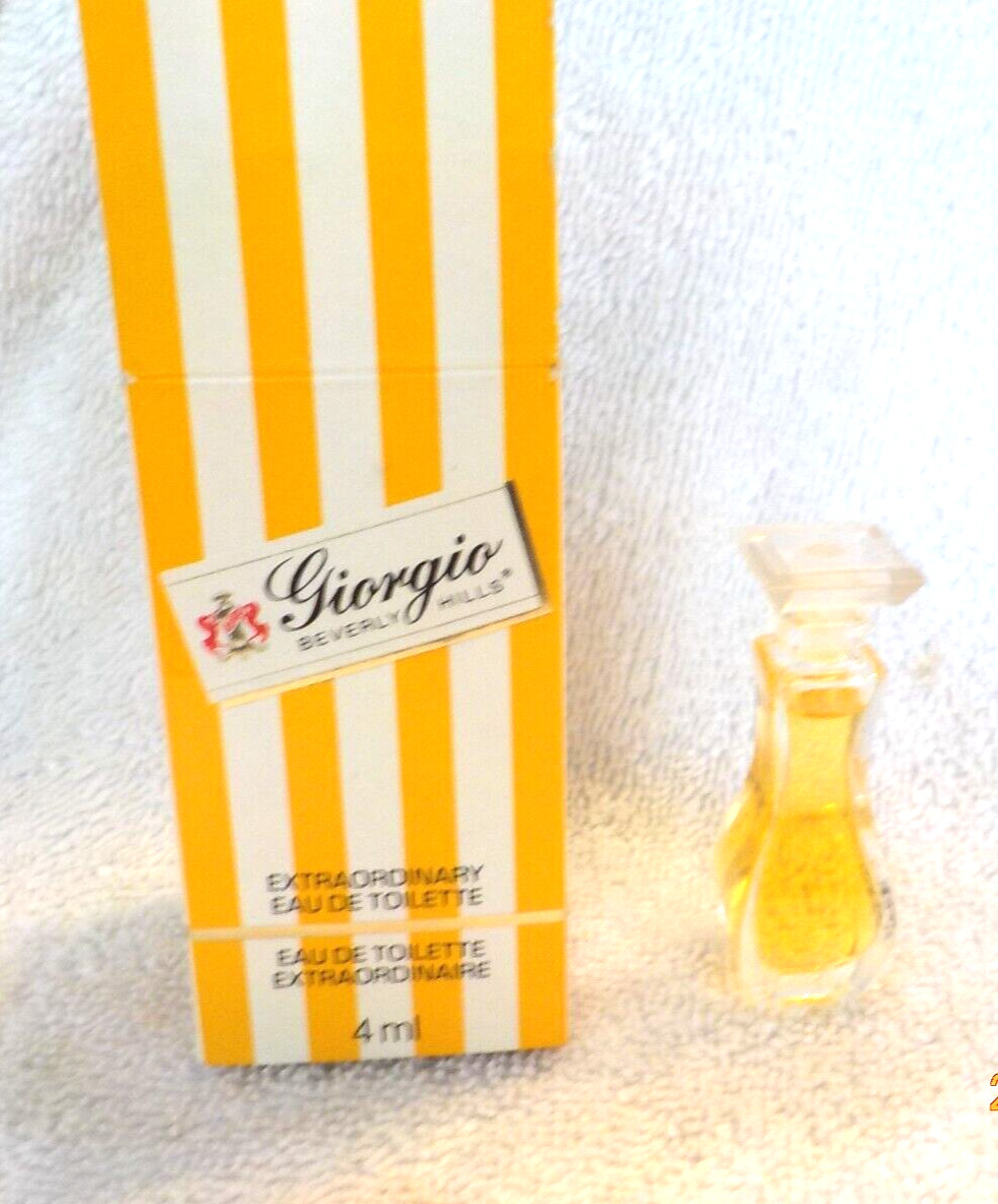VINTAGE Giorgio Beverly Hills spray 4ml splash mini travel size
