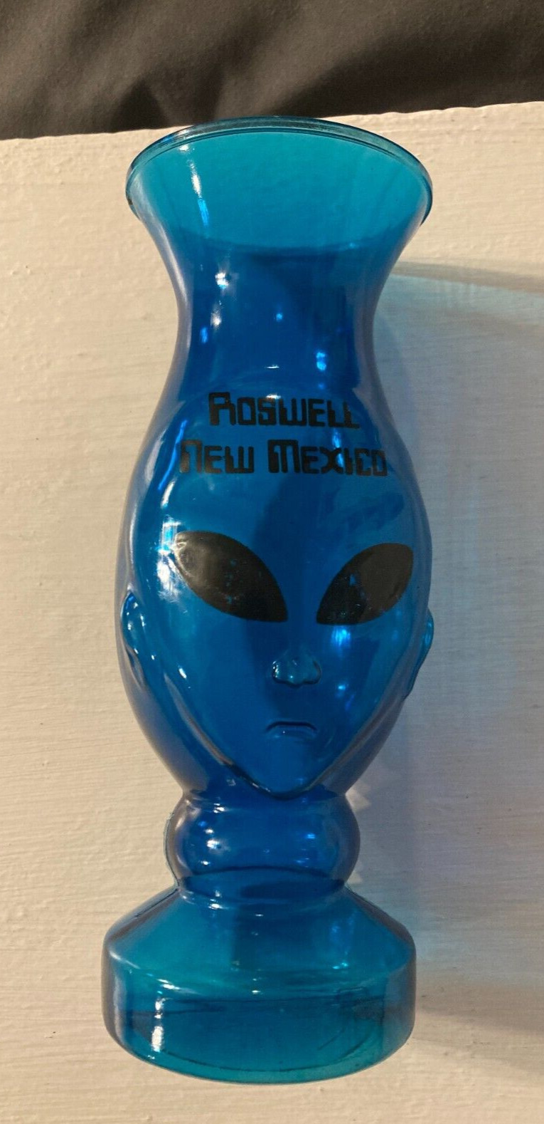 VINTAGE Roswell New Mexico ALIEN BEVERAGE CUP BLUE 1999