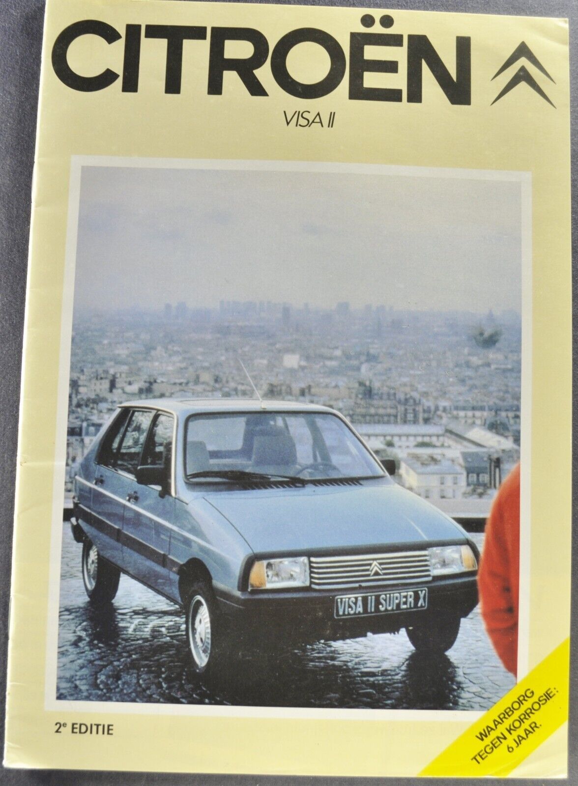 1982 Citroen Visa II Brochure L Super X Sedan Nice Original 82 Dutch Text