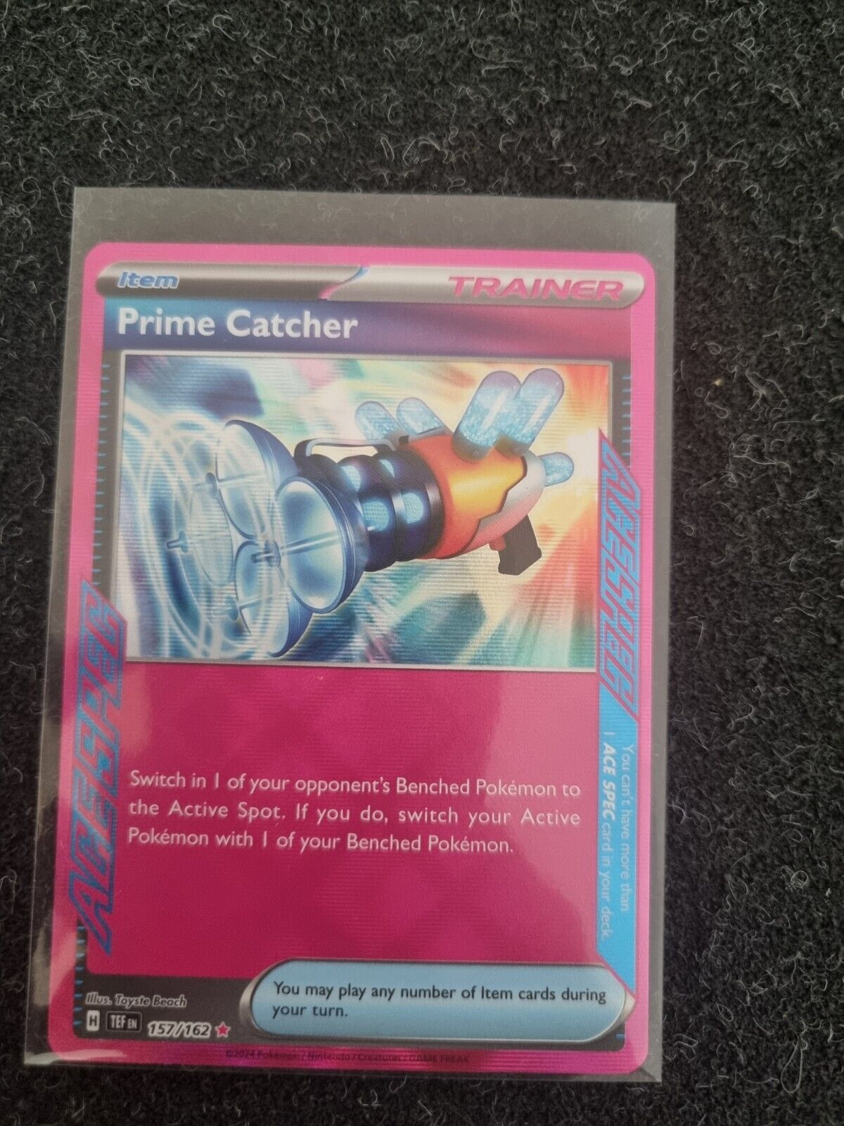 Pokémon TCG - Prime Catcher - 157/162 - Temporal Forces - Ace Spec