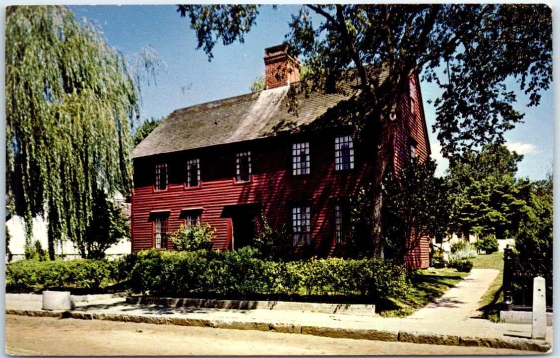Postcard - The Buckingham House, Mystic Seaport - Mystic, Connecticut