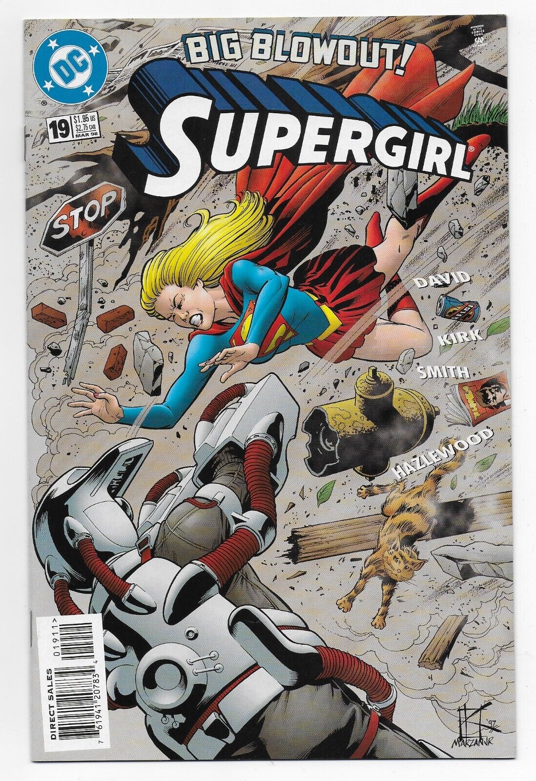 Supergirl #19 BIG BLOWOUT DC 1998 Bagged & Boarded We Combine Shipping