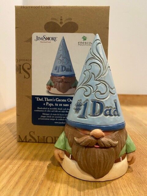 Jim Shore #6012268 Dad, There\'s Gnome One Like You Father\'s Day Gnome #1 Dad New