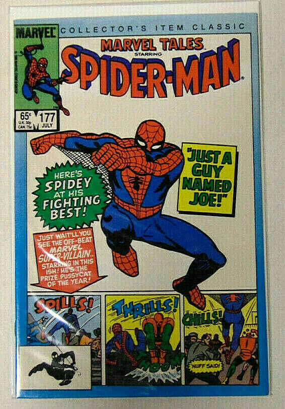 Marvel Tales #177 VF/NM Reprints Amazing Spider-Man #38 Just A Guy Named Joe
