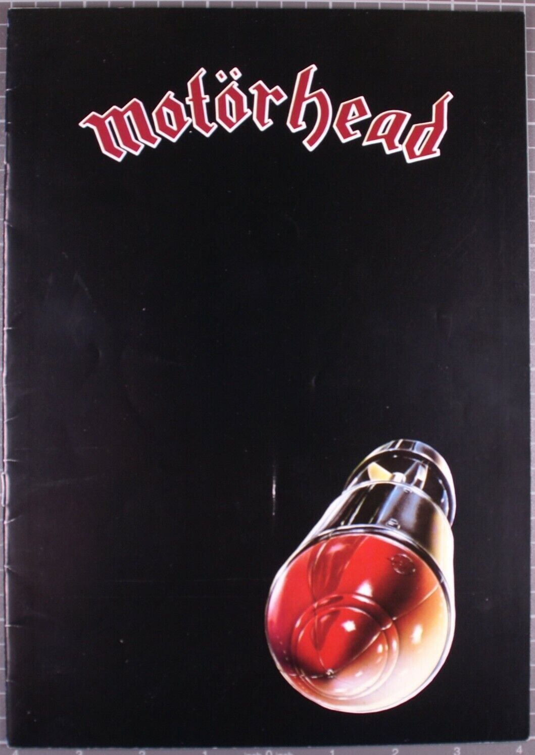 Motorhead Lemmy Fast Eddie Philthy Animal Program Original Bomber Tour 1980