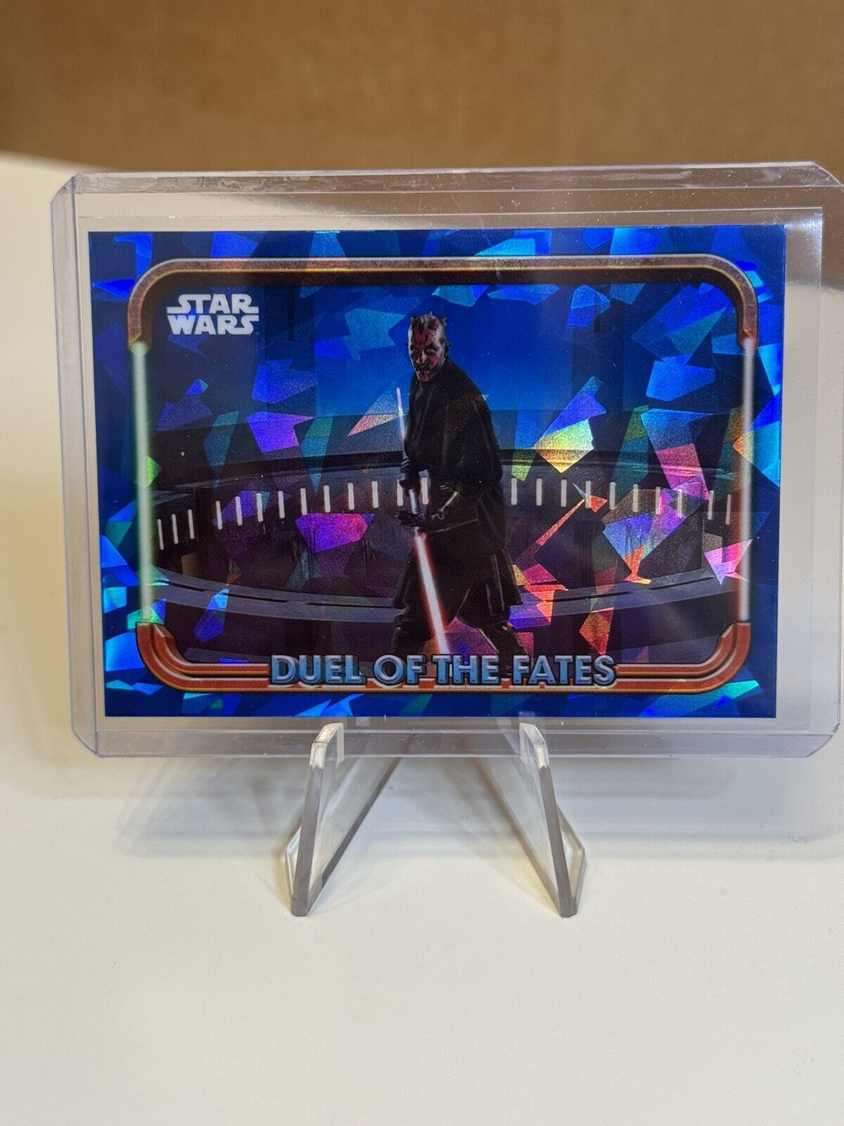 2024 Topps Star Wars Sapphire Ep. 1 - DARTH MAUL - DF11 Duel of the Fates🔥