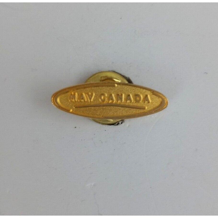 Vintage Gold Tone NAV Canada Lapel Hat Pin