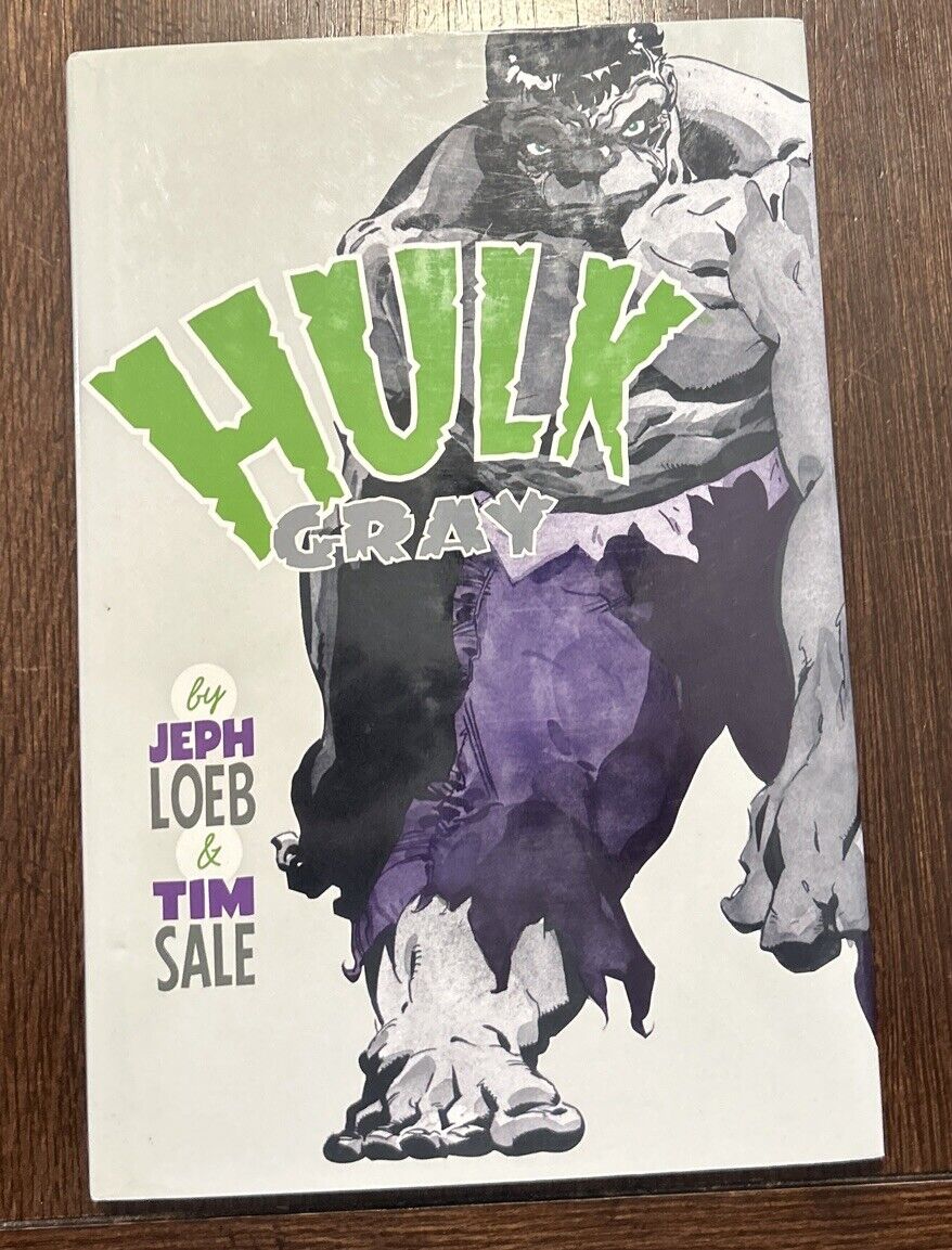 Hulk: Gray Marvel Hardcover Loeb Sale HC