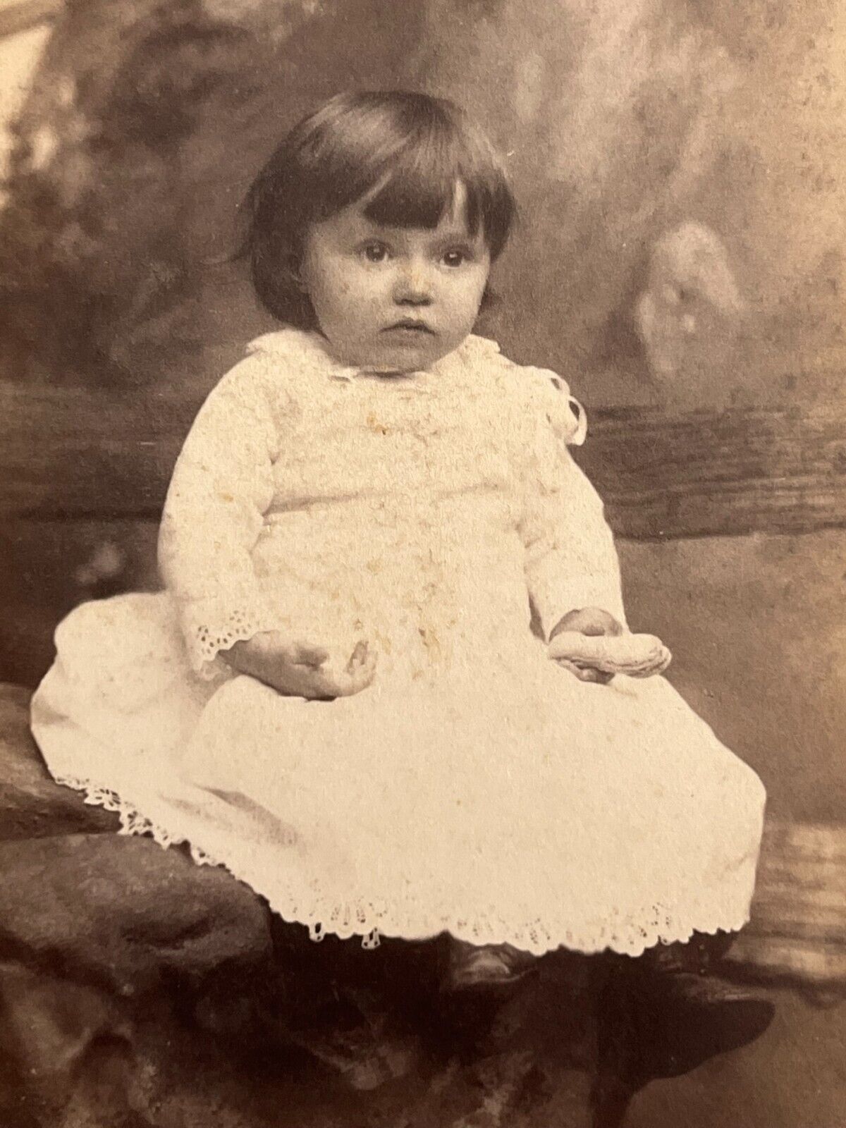 Wilmington Delaware Vintage Cabinet Photo Pretty Young Girl Bucher 1890\'s