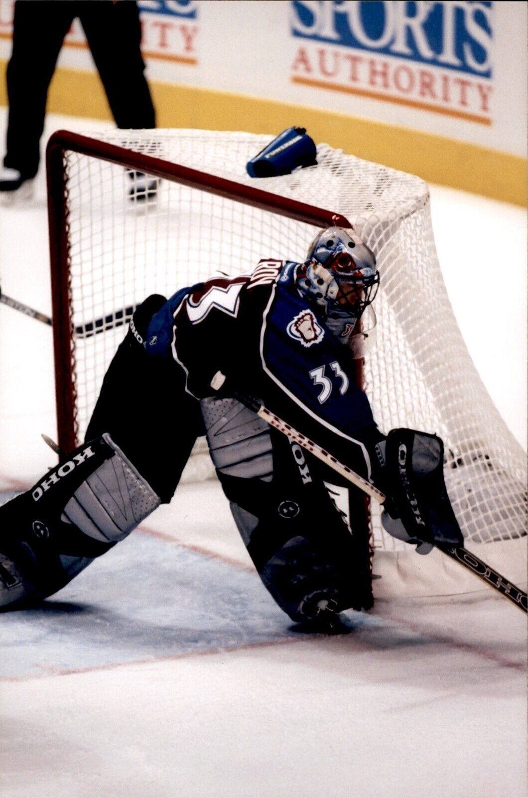 PF32 2001 Original Photo PATRICK ROY COLORADO AVALANCHE NHL ICE HOCKEY GOALIE