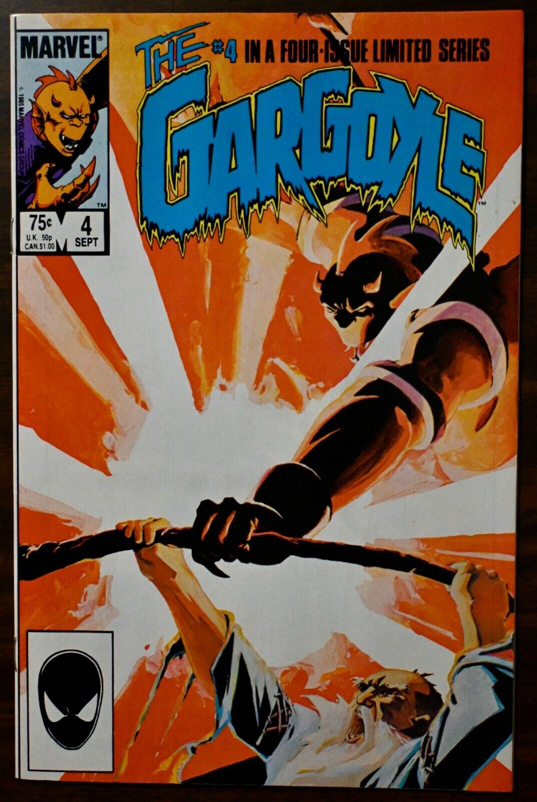 MARVEL Comics (1985) - The Gargoyle #4 of 4 Limited Series