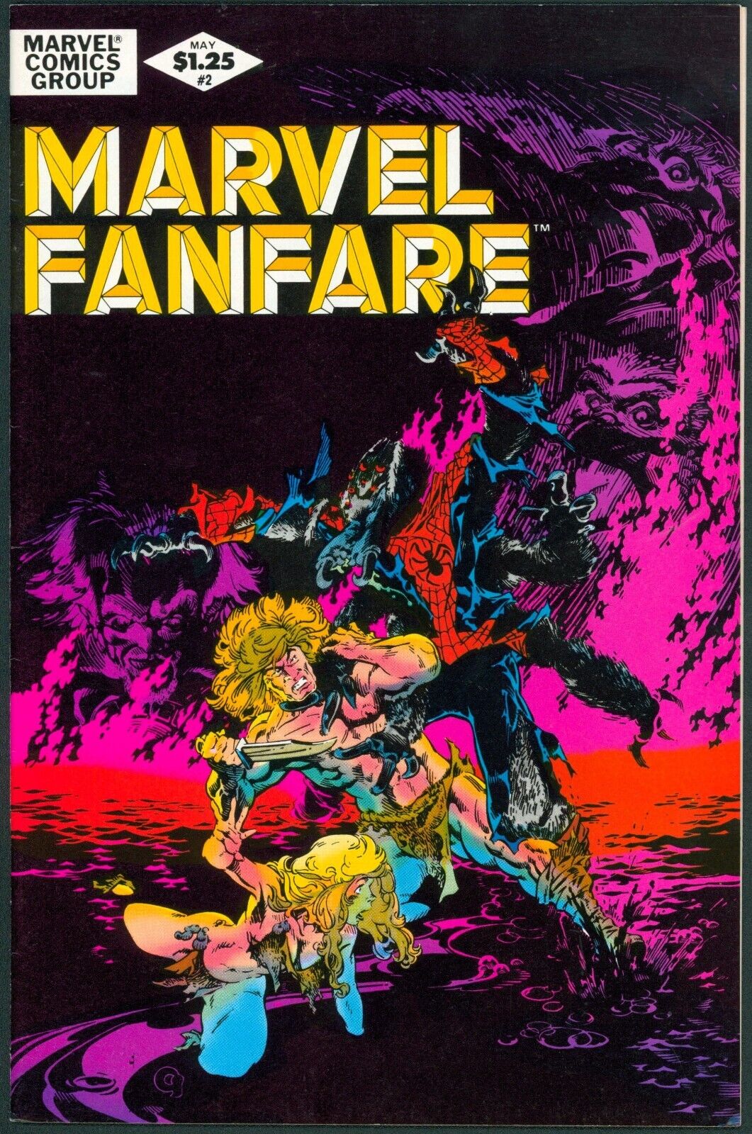 Marvel Fanfare 2 NM 9.4 Marvel 1982