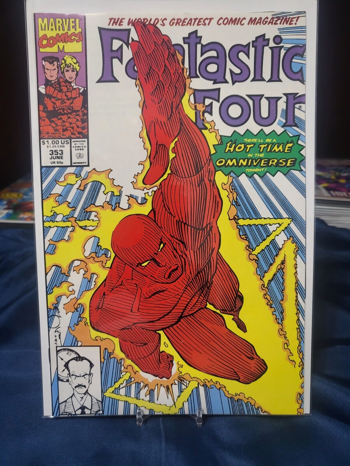 Fantastic Four #353 Mobius First Appearance Marvel Comics 1991