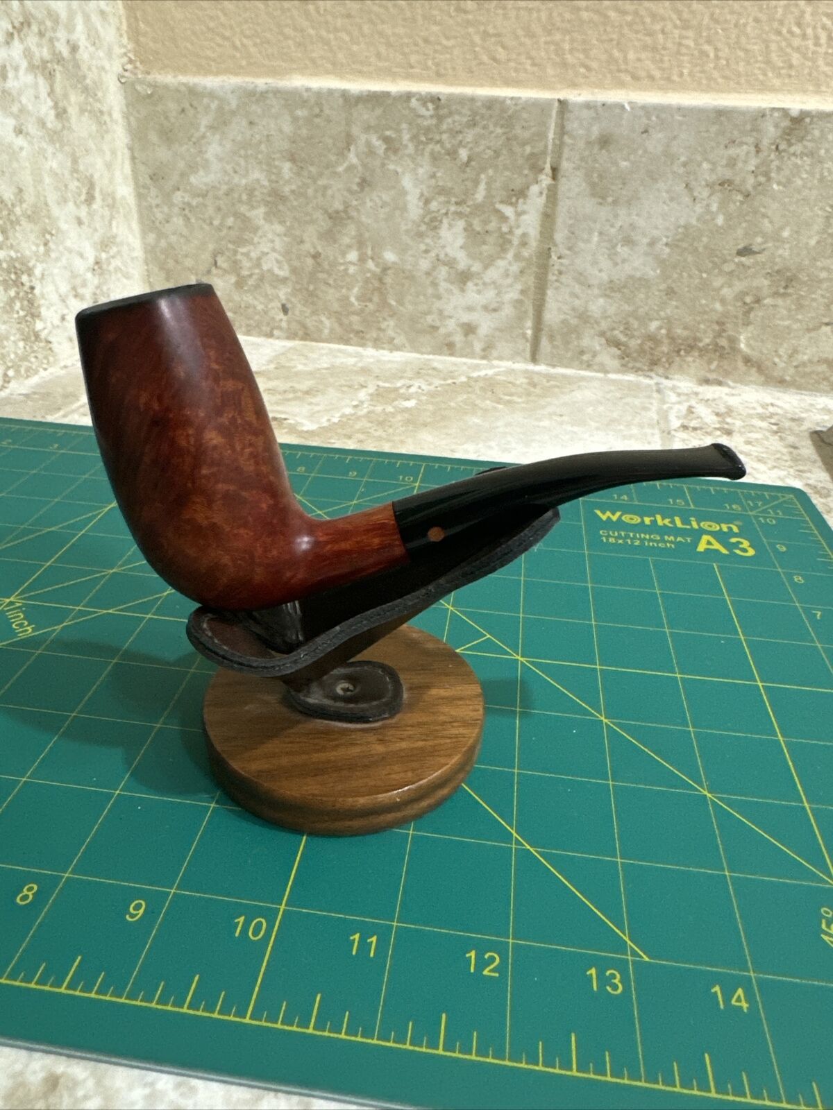 Moretti Stacked Tobacco Pipe Moderately Smoked Lots Of Potential 