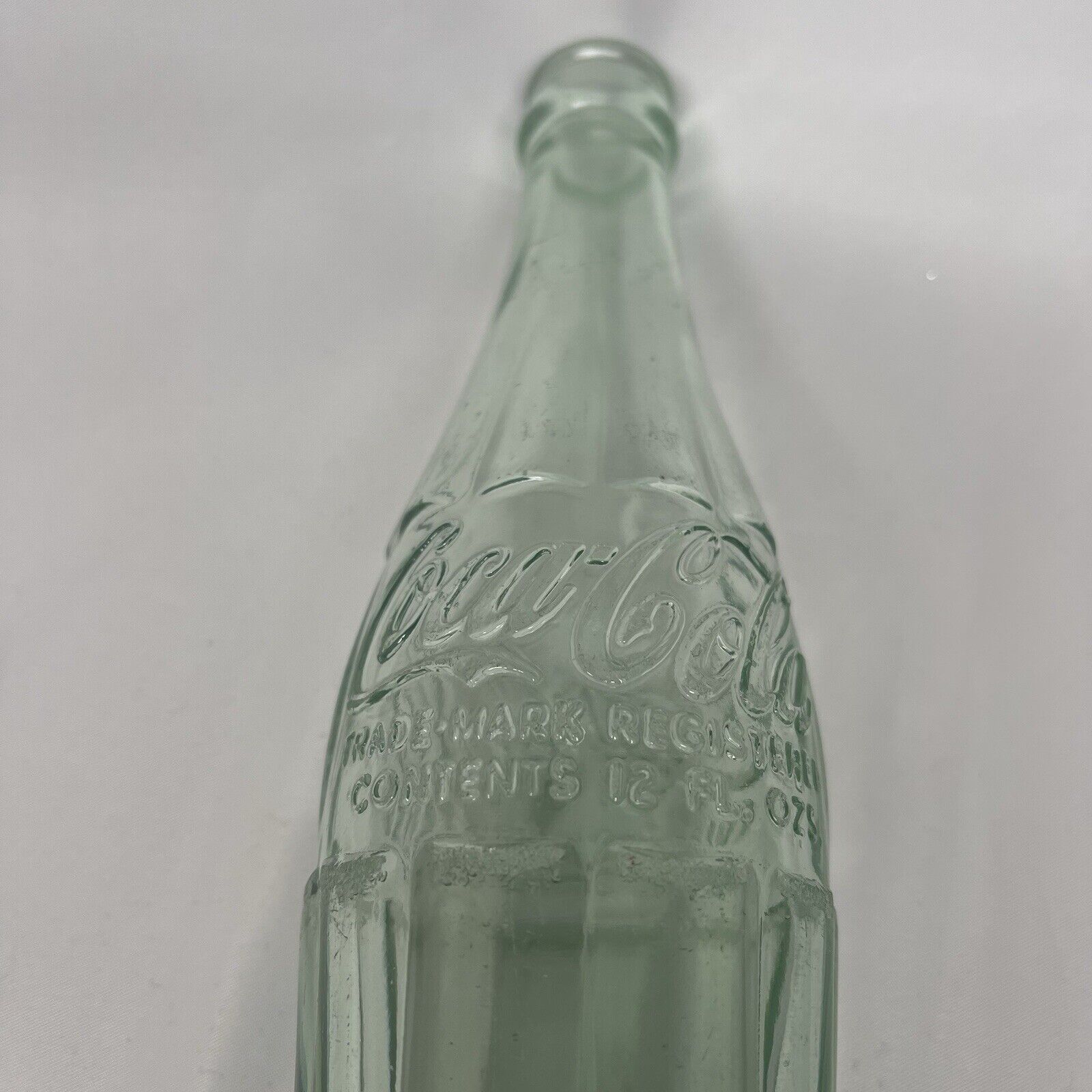 Vintage Coca-Cola Soda Bottle Dec. 25, 1923 San Francisco, CA 6 Oz Embossed