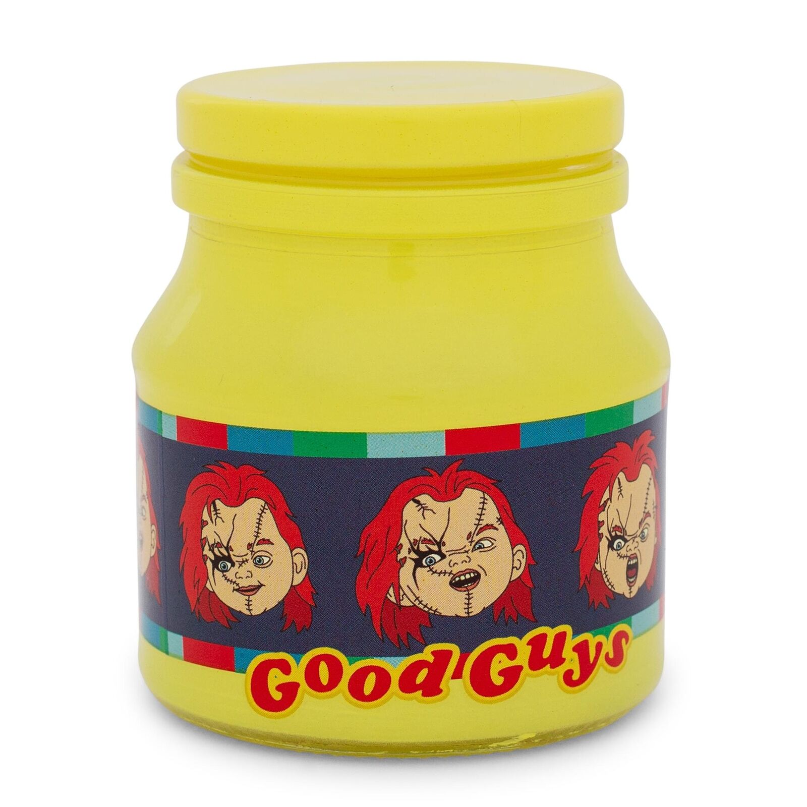 Child\'s Play Chucky Expressions Glass Storage Jar With Lid | Holds 5 Ounces