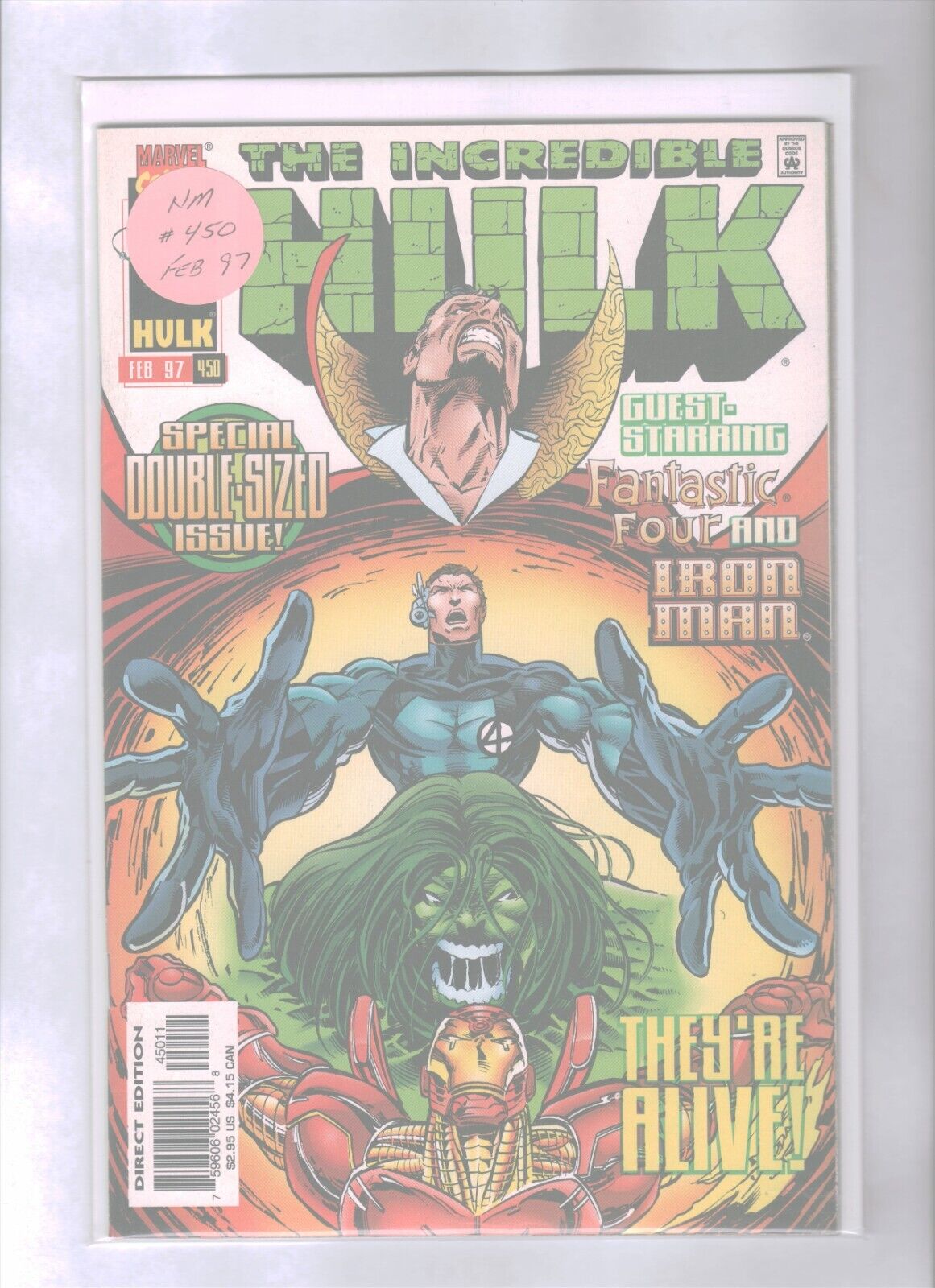 Incredible Hulk #450 (Jeff Rebner/Mike Deodato Jr.) Marvel NM {Generations}