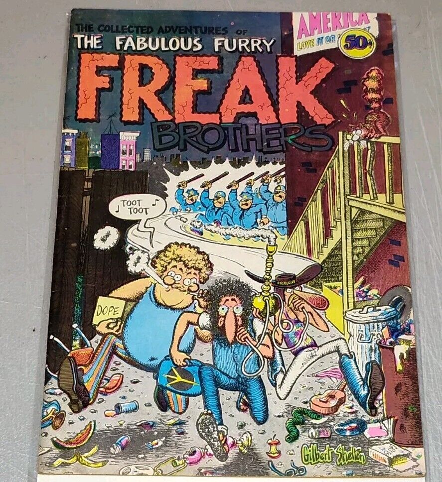 THE FABULOUS FURRY FREAK BROTHERS #1 1st Print Rip Off Press 1971 VG+ VG/FN