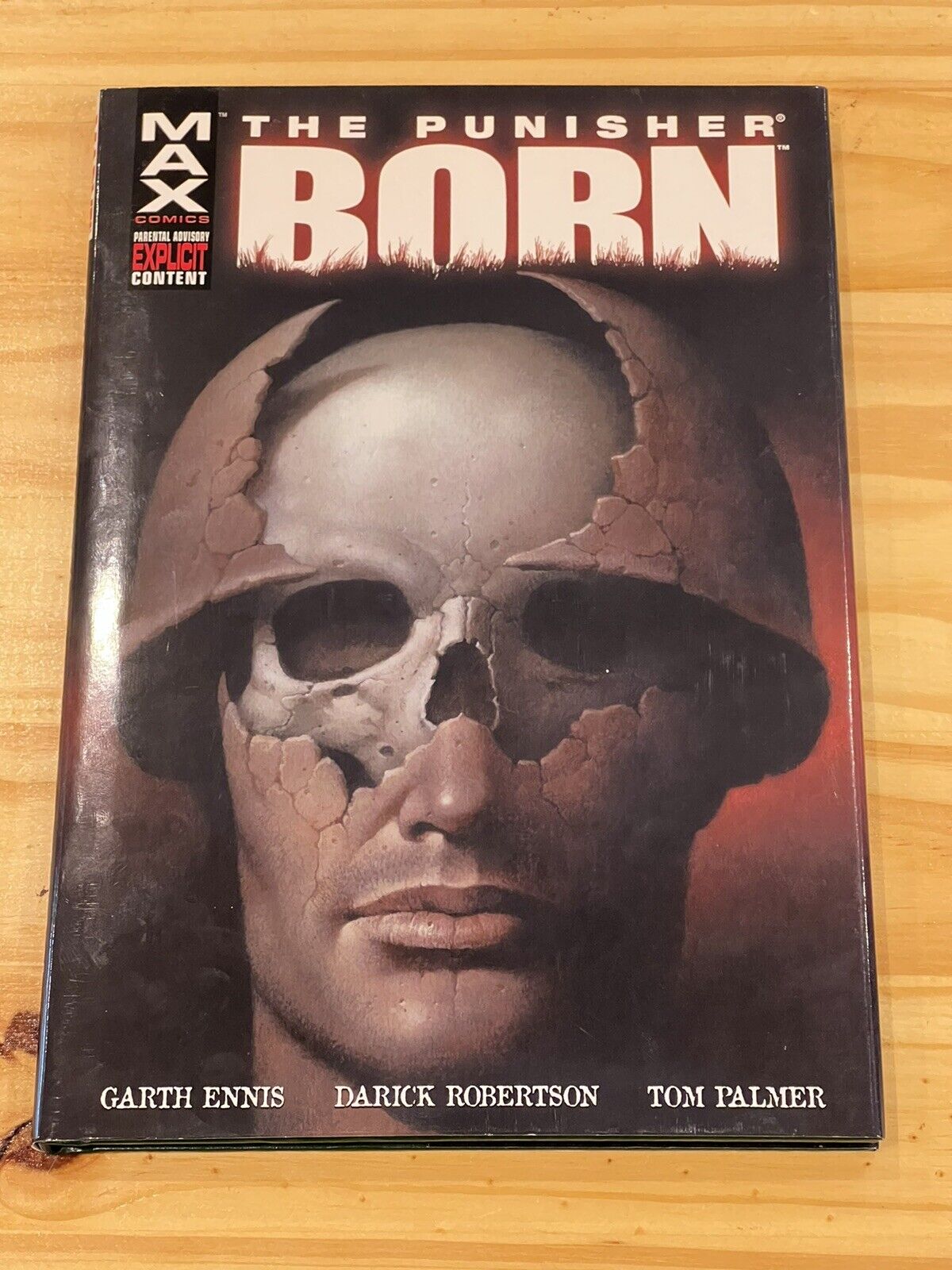 PUNISHER MAX BORN DELUXE EDITION Garth Ennis Oversized Hardcover