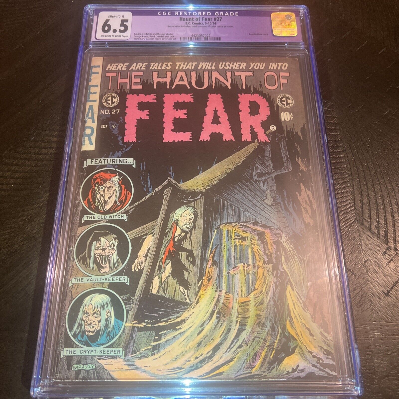 The HAUNT OF FEAR #27 CANNIBALISM STORY PRE-CODE HORROR NOT CGC 6.5
