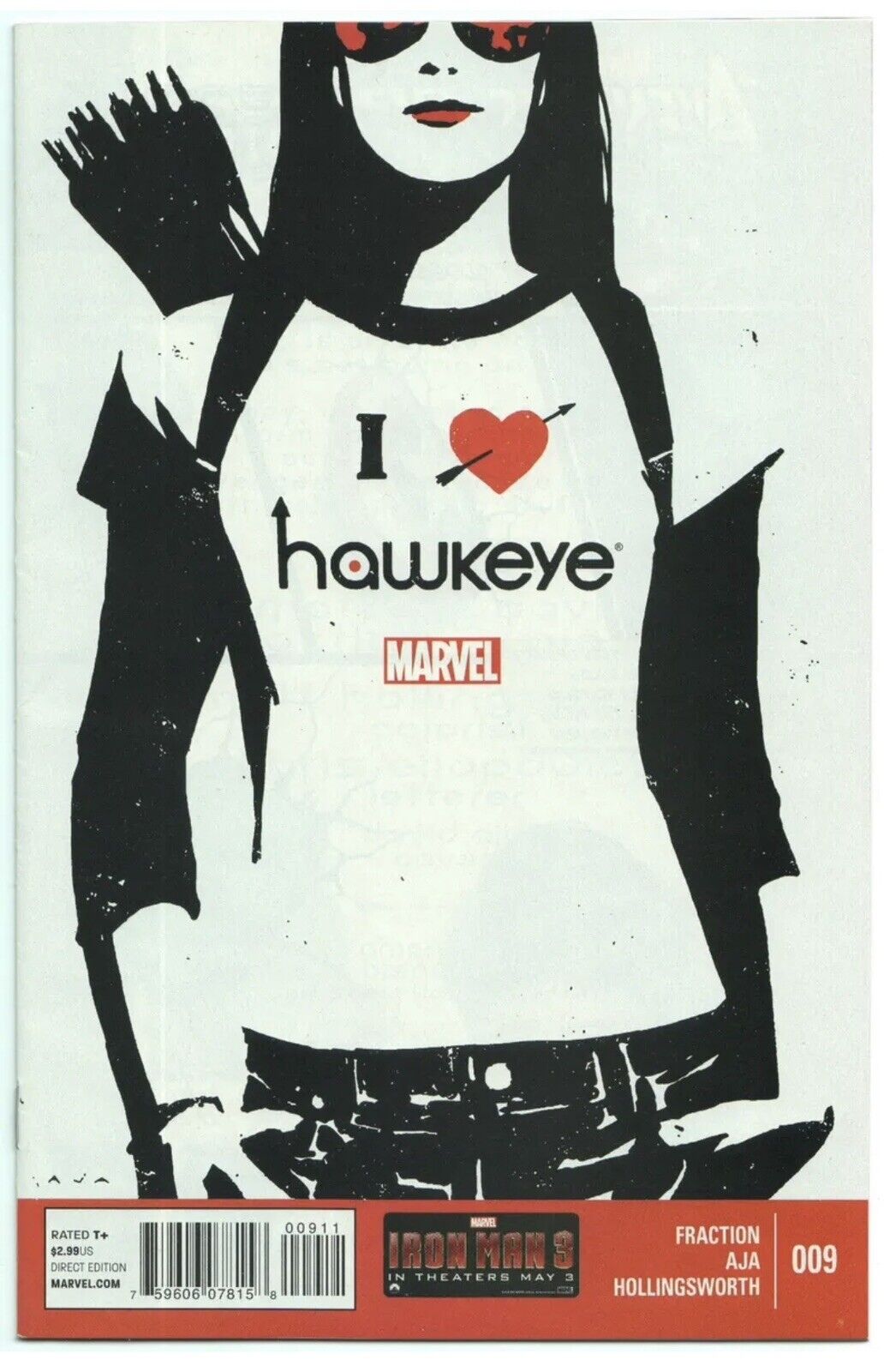 Hawkeye #9 (2013), David Aja Cover, Marvel Brand New Sealed W/board