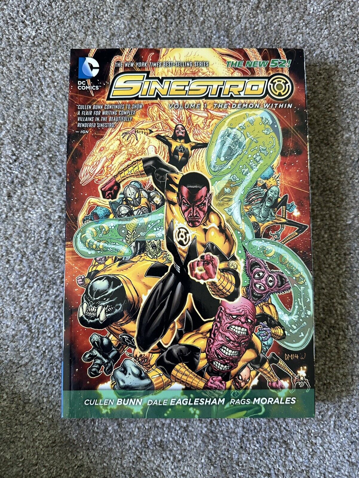 Sinestro Collection (Vol.1-4) DC Comic Books Cullen Bunn & Frank Barbiere