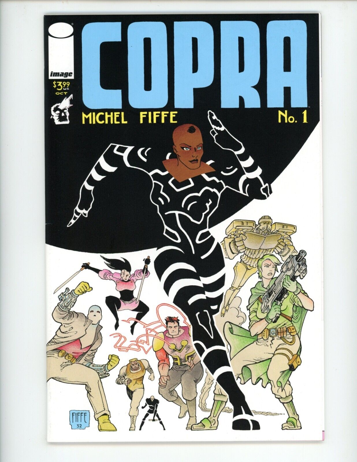 Copra #1 Comic Book 2019 VF+ 1st Print Blue Michael Fiffe Image