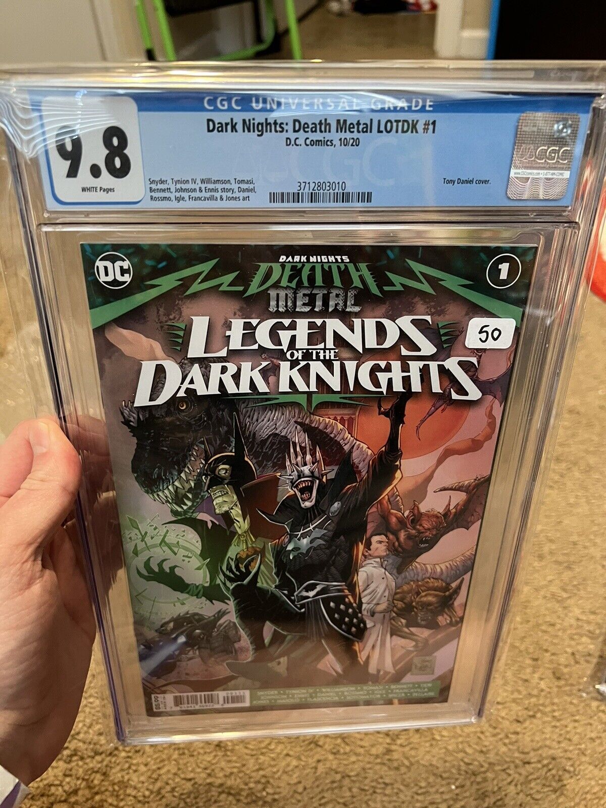 Dark Nights: Death Metal Legends of the Dark Knights #1 (DC Comics October 2020)