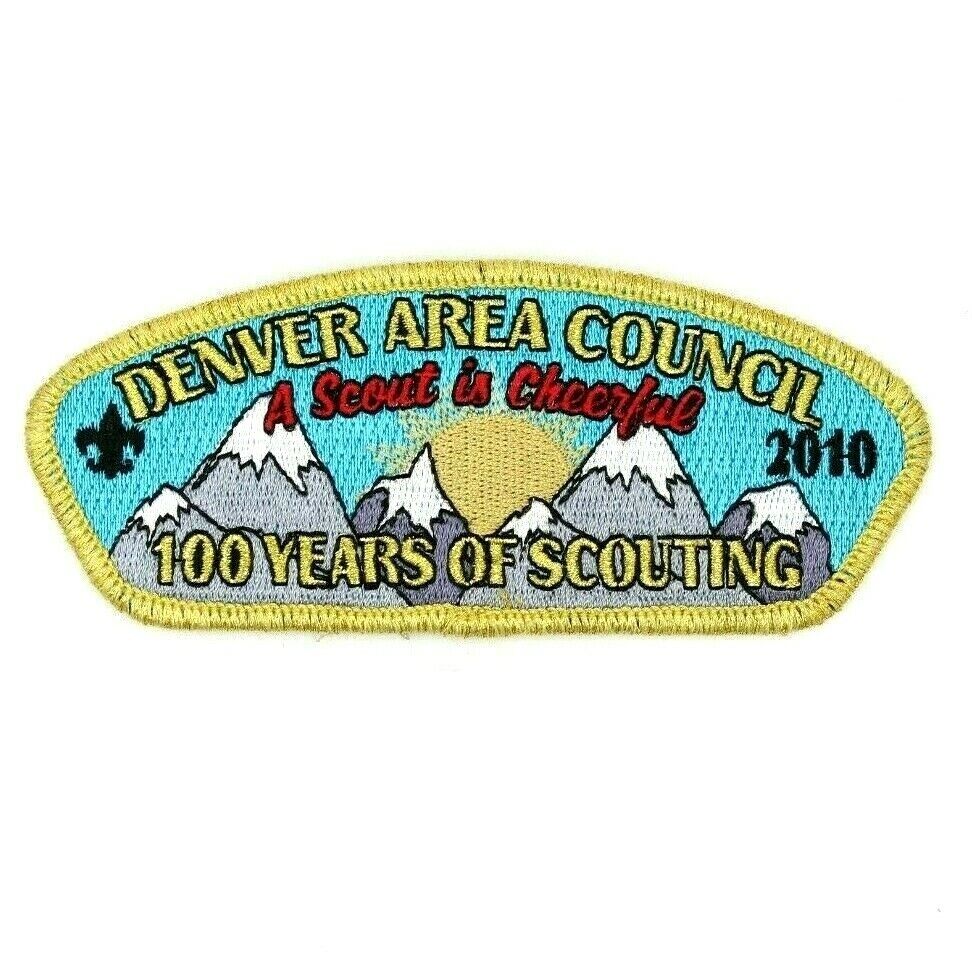 2010 Friends of Scouting Denver Area Council CSP Patch Boy Scouts BSA Colorado