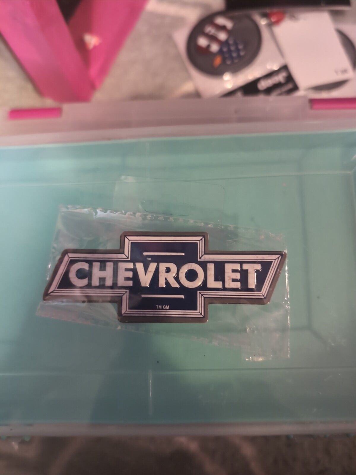 Chevrolet Bow Tie Logo Refrigerator Magnet