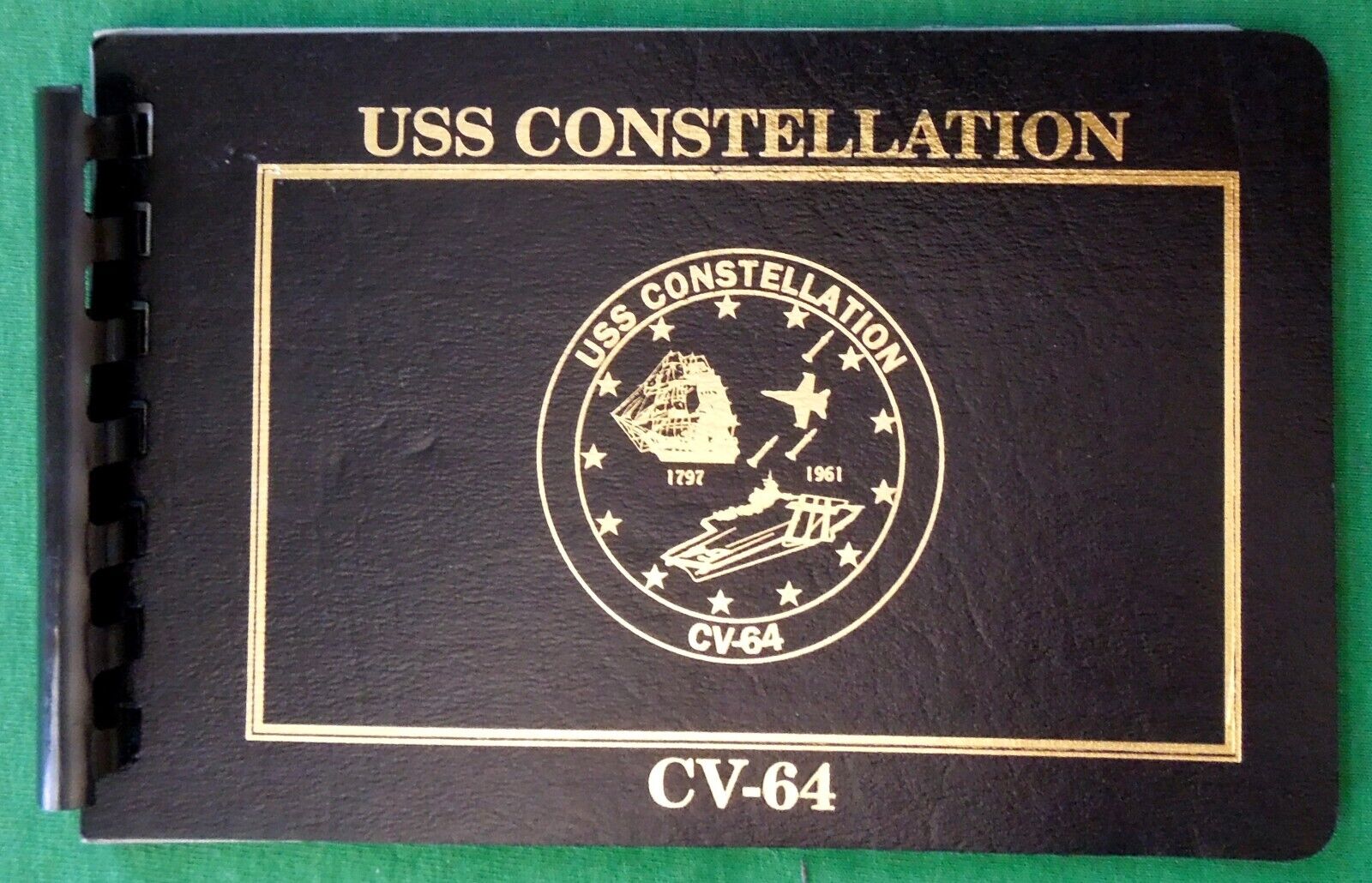 Vintage Early 1990\'s USS Constellation CV-64 Guest Photo Album
