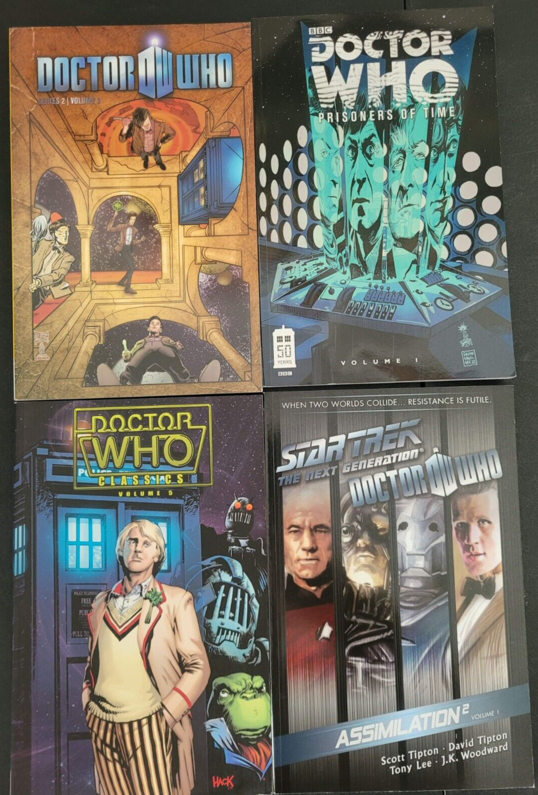 DOCTOR WHO SET OF 7 TPB/GRAPHIC NOVEL/BOOK IDW COMICS 13TH DOCTOR\'S GUIDE+