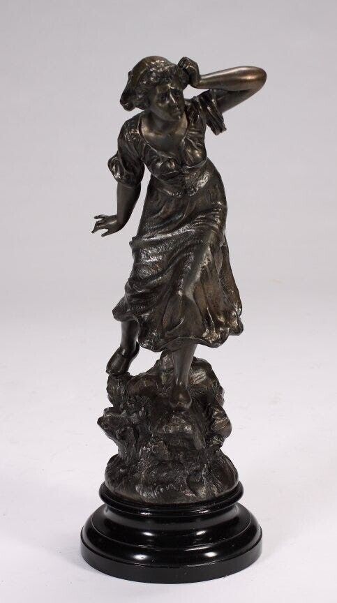 Wandering Woman, Bronze Statue from Michael Jackson\'s Neverland Ranch Provenance