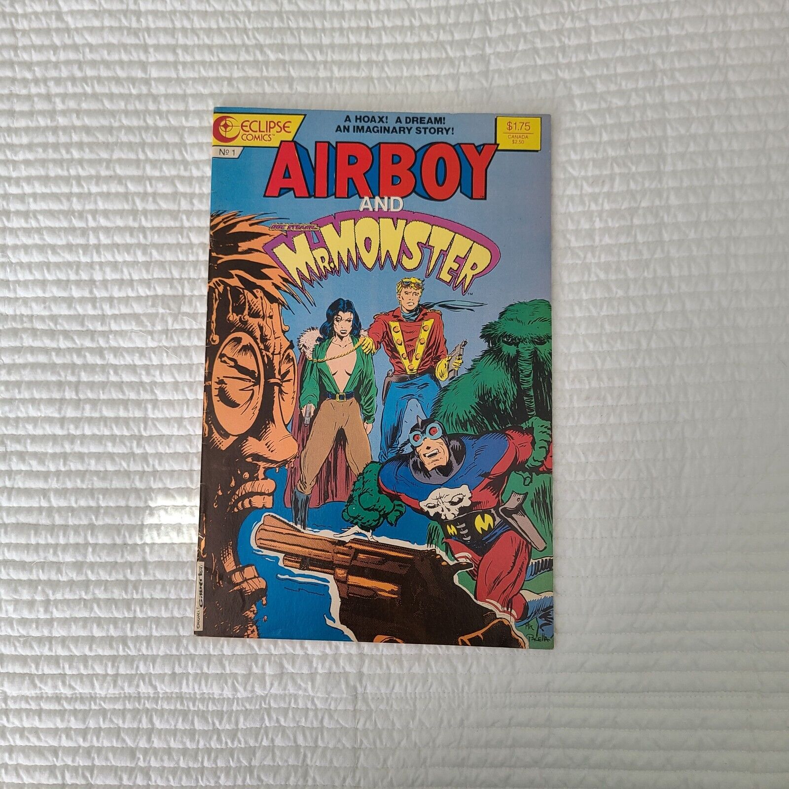 Airboy and Mr. Monster #1 Eclipse Comics 1987