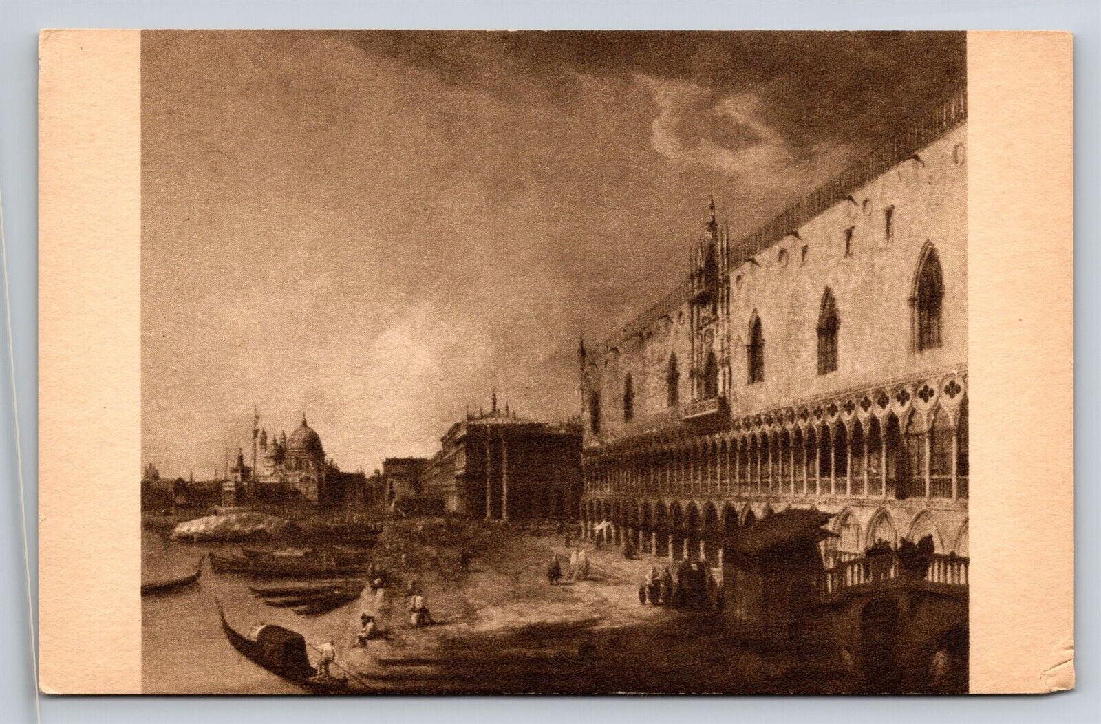 A View of the Ducal Palace by Canaletto National Gallery of Art DC Vtg Postcard