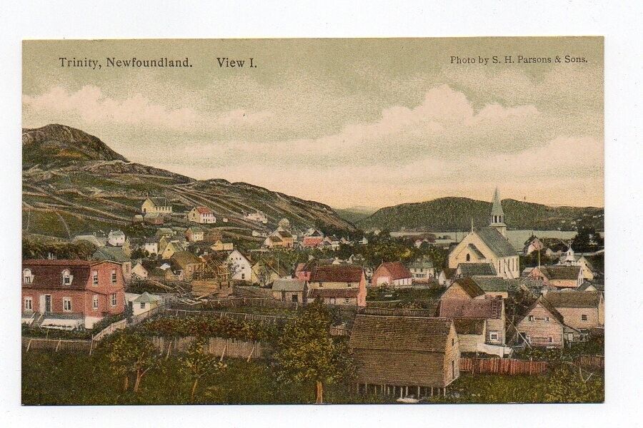 DB Postcard, Private Post Card, Trinity, Newfoundland, View 1, Canada