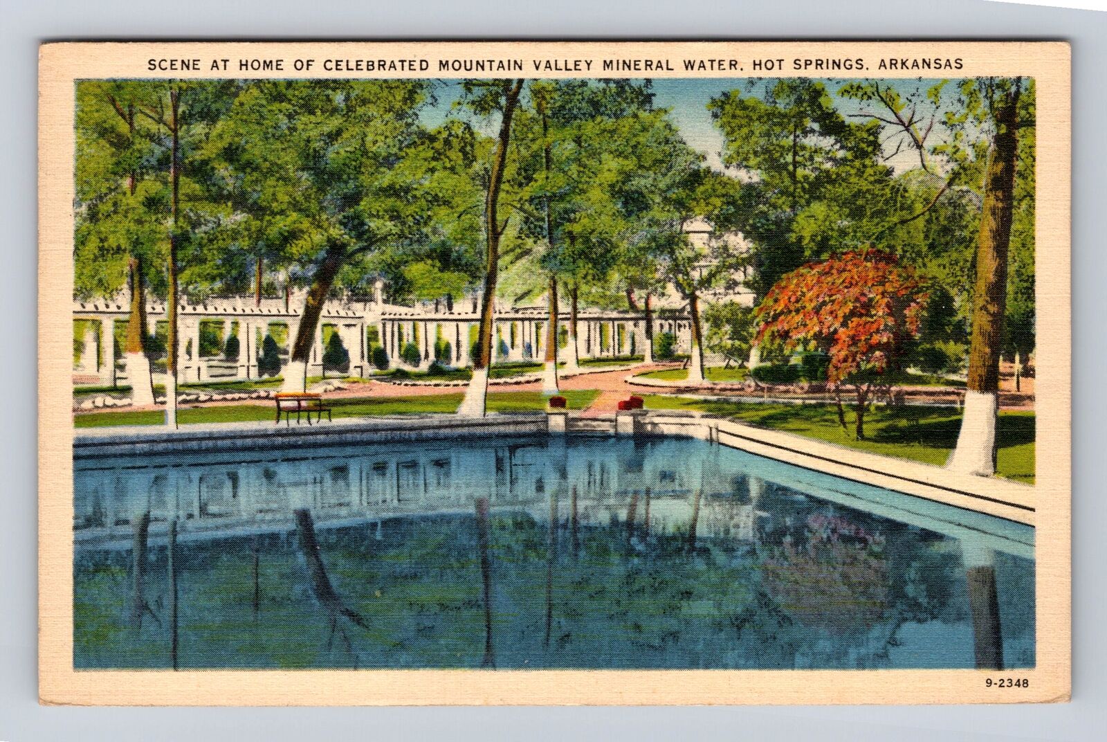 Hot Springs AR-Arkansas, Home Of Celebrated Mountain, Vintage c1939 Postcard