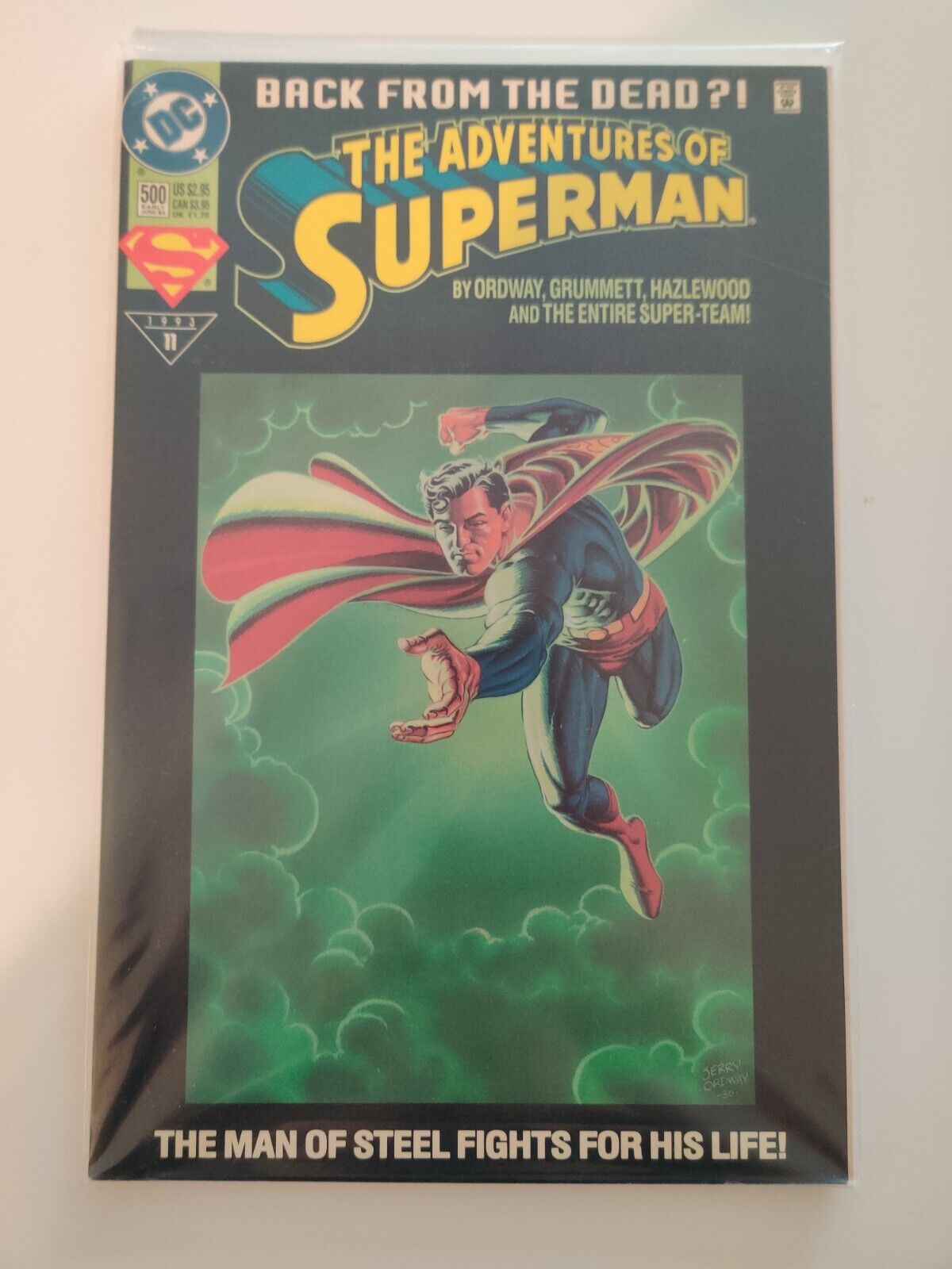 Adventures of Superman #500 Jun 1993, DC COMICS NM HIGH GRADE/ UNREAD 