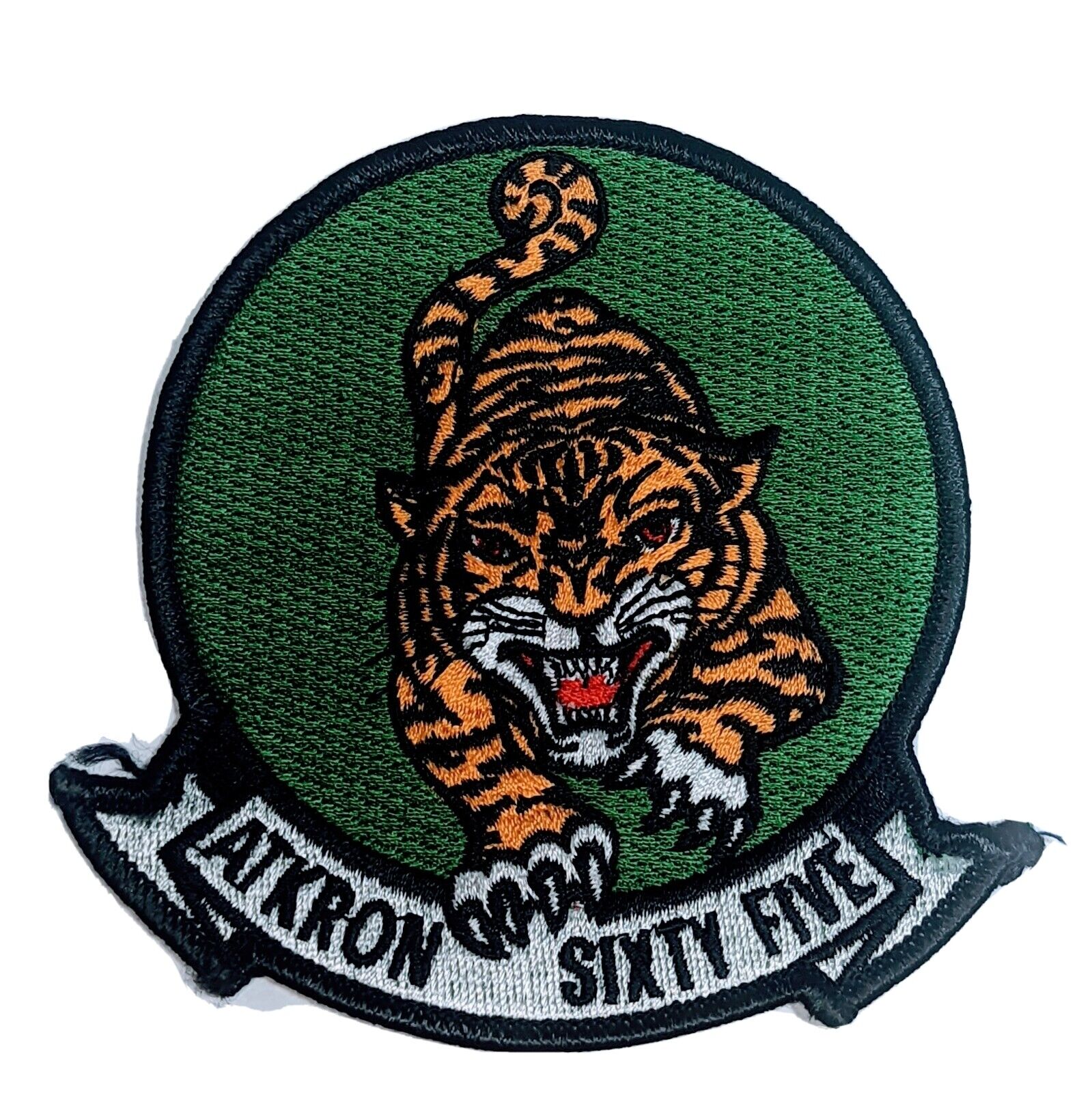 US Navy Patch Atkron VA-65 Sixty Five World Famous Fighting Tigers 4\