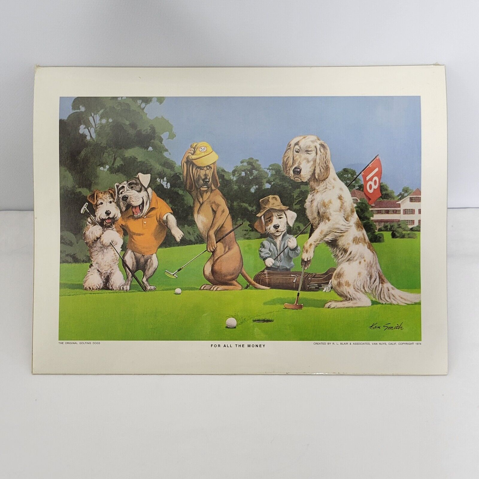 1974 The Original Golfing Dogs \