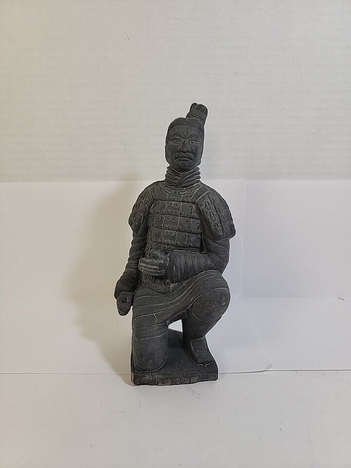 Antique Asian Terra Cotta Warrior Possible Repro of Army Qin Shi Huang Soldier 