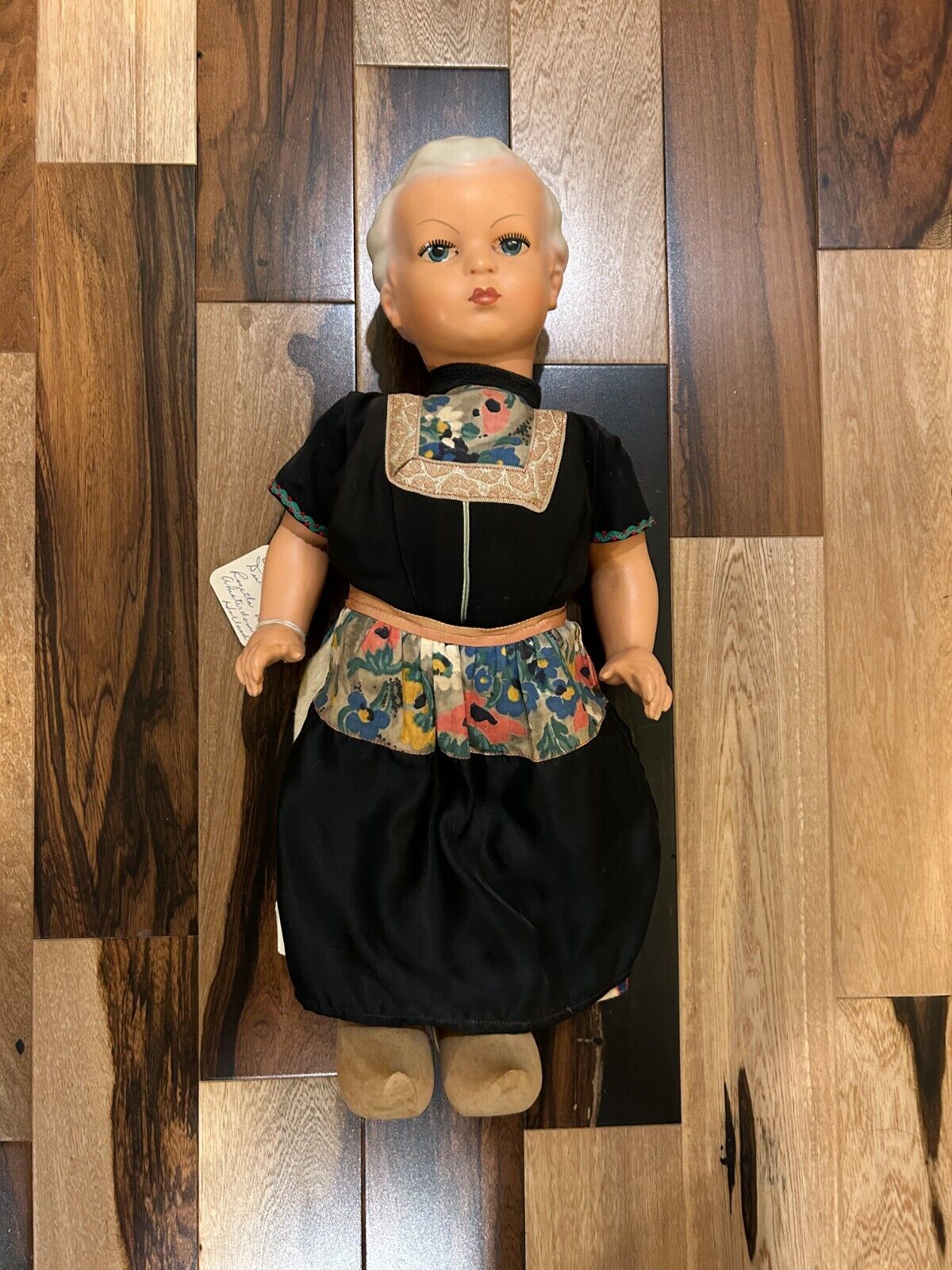 Vintage Holland Dutch Boy Doll 18 inch 1951 Netherlands Amsterdam Rozetta