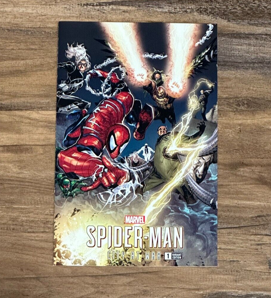 Spider-Man: City at War #1 Tan Trade Variant 1st Gamerverse ASM