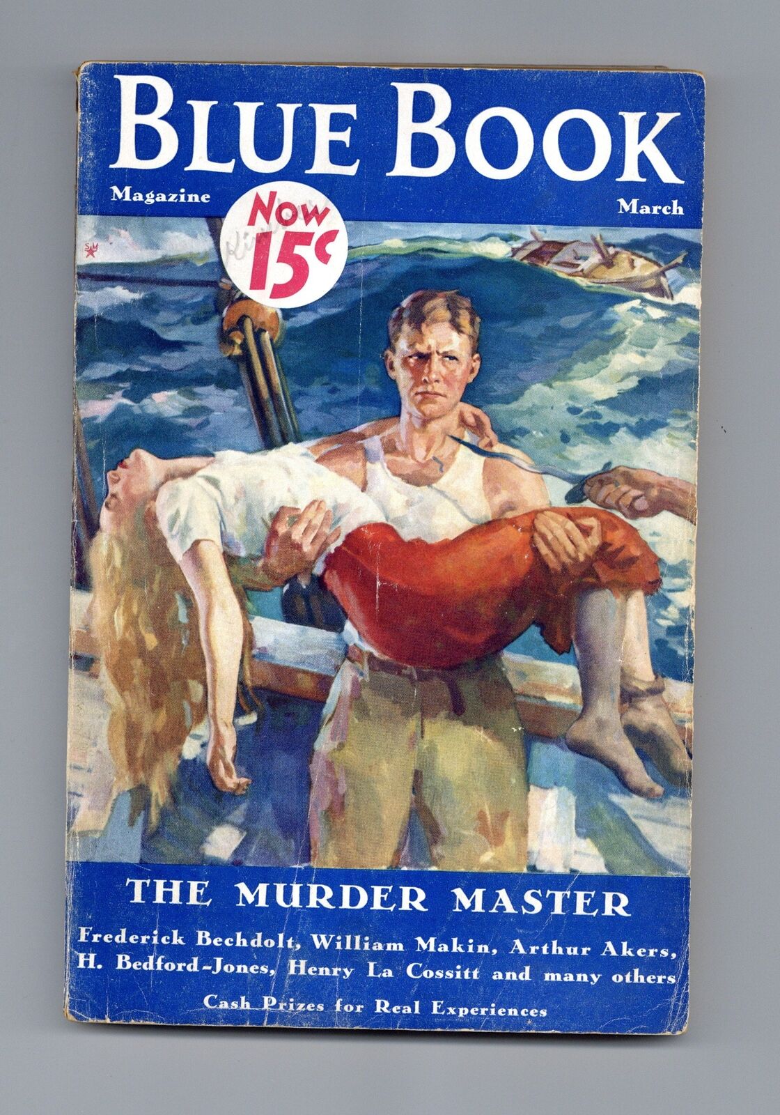 Blue Book Pulp / Magazine Mar 1933 Vol. 56 #5 GD- 1.8 TRIMMED