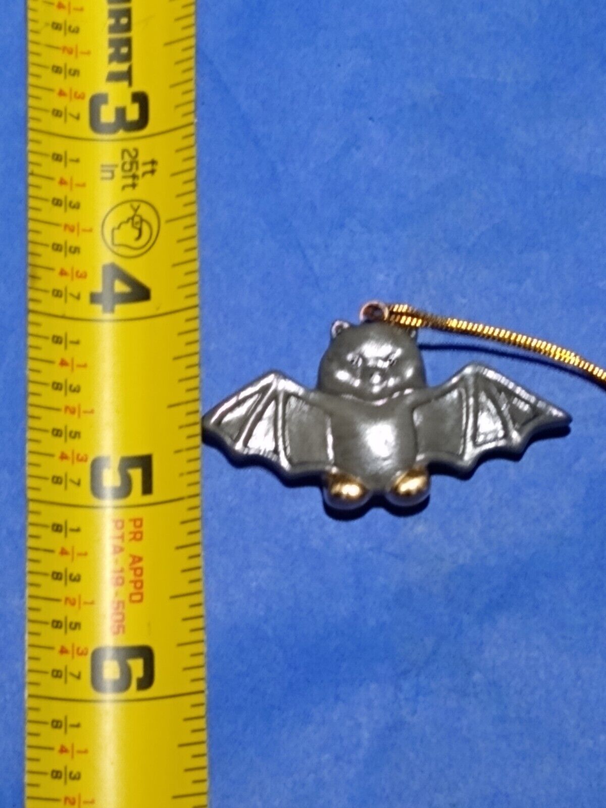 Lenox Halloween Mini Bat Trick Or Treat Ornament