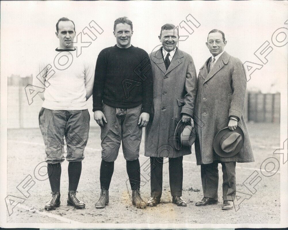1926 Harvard University Football All Americans Horween & Coady Press Photo