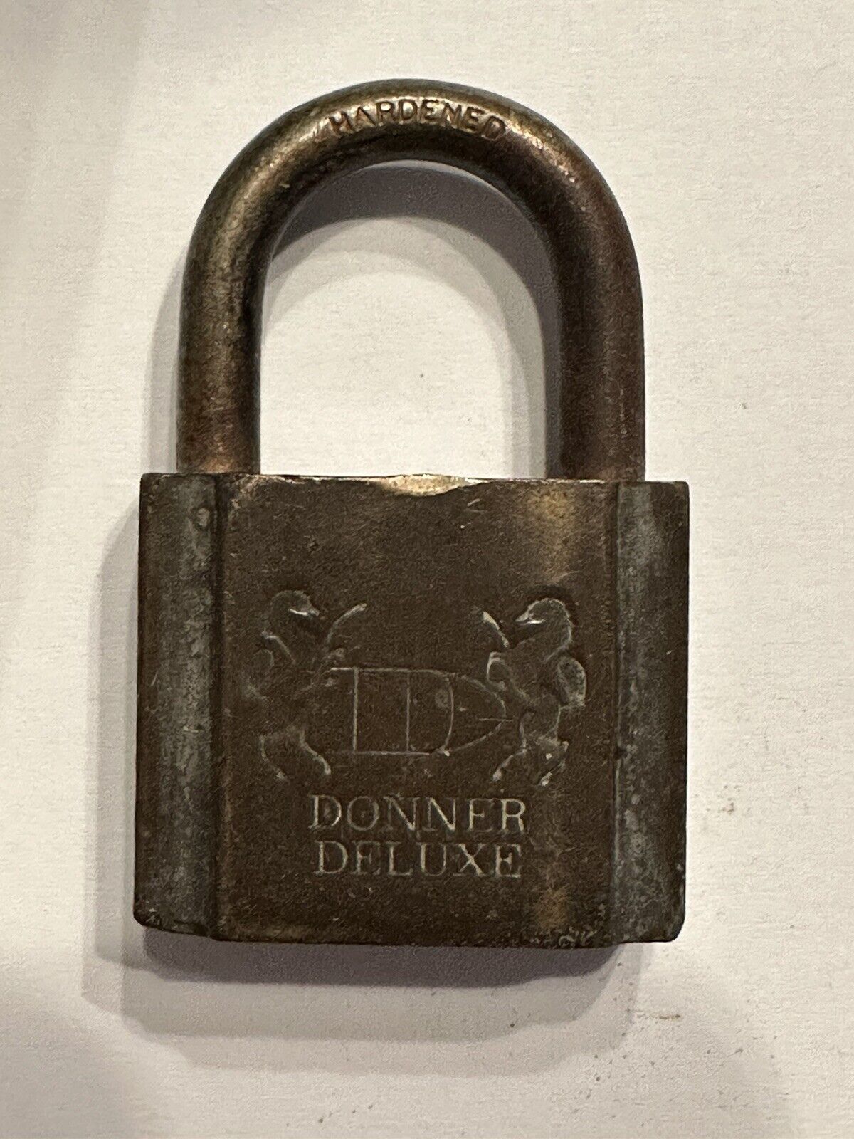 Vintage Antique Donner Deluxe Padlock NO Key