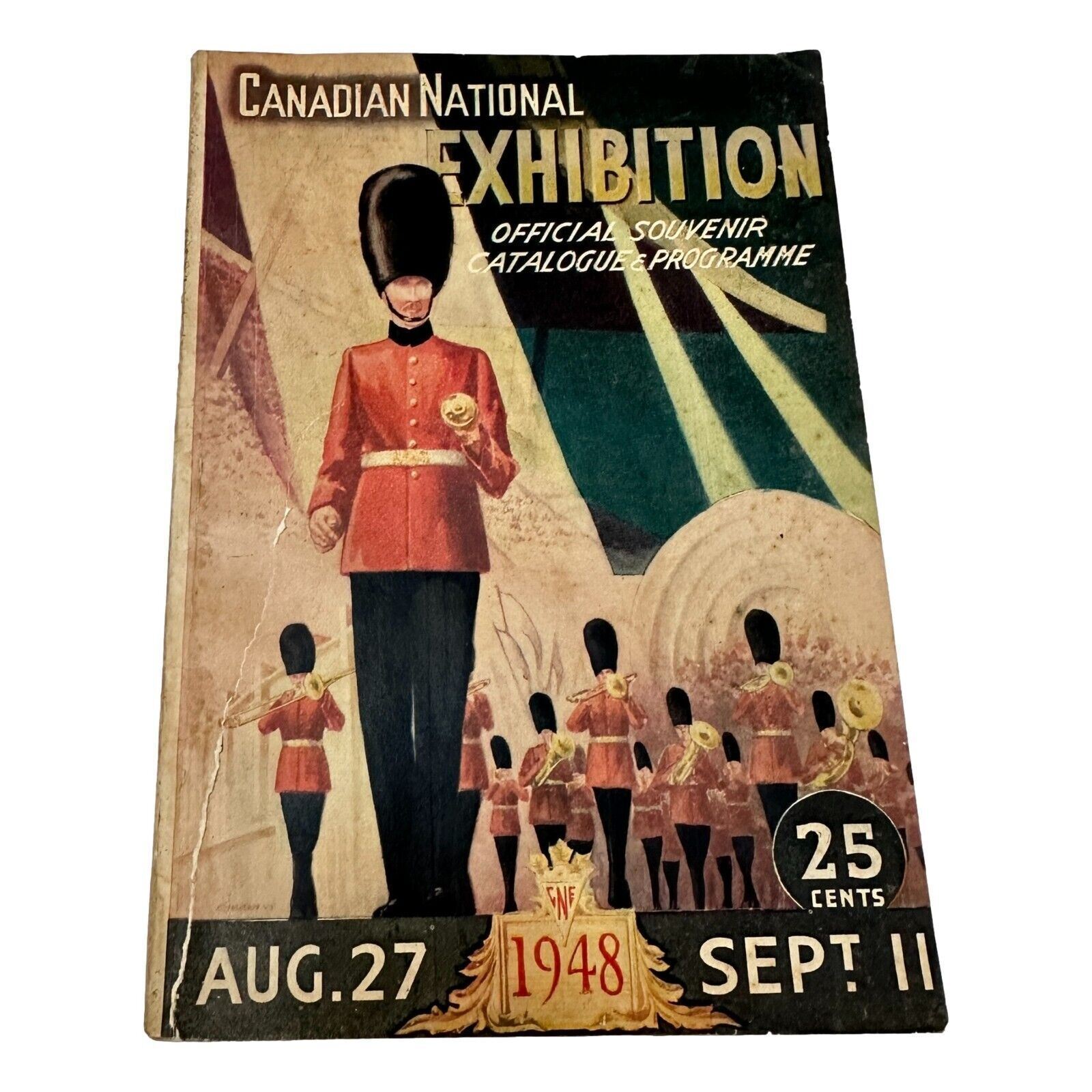 Canadian National Exhibition CNE 1948 Official Souvenir Program